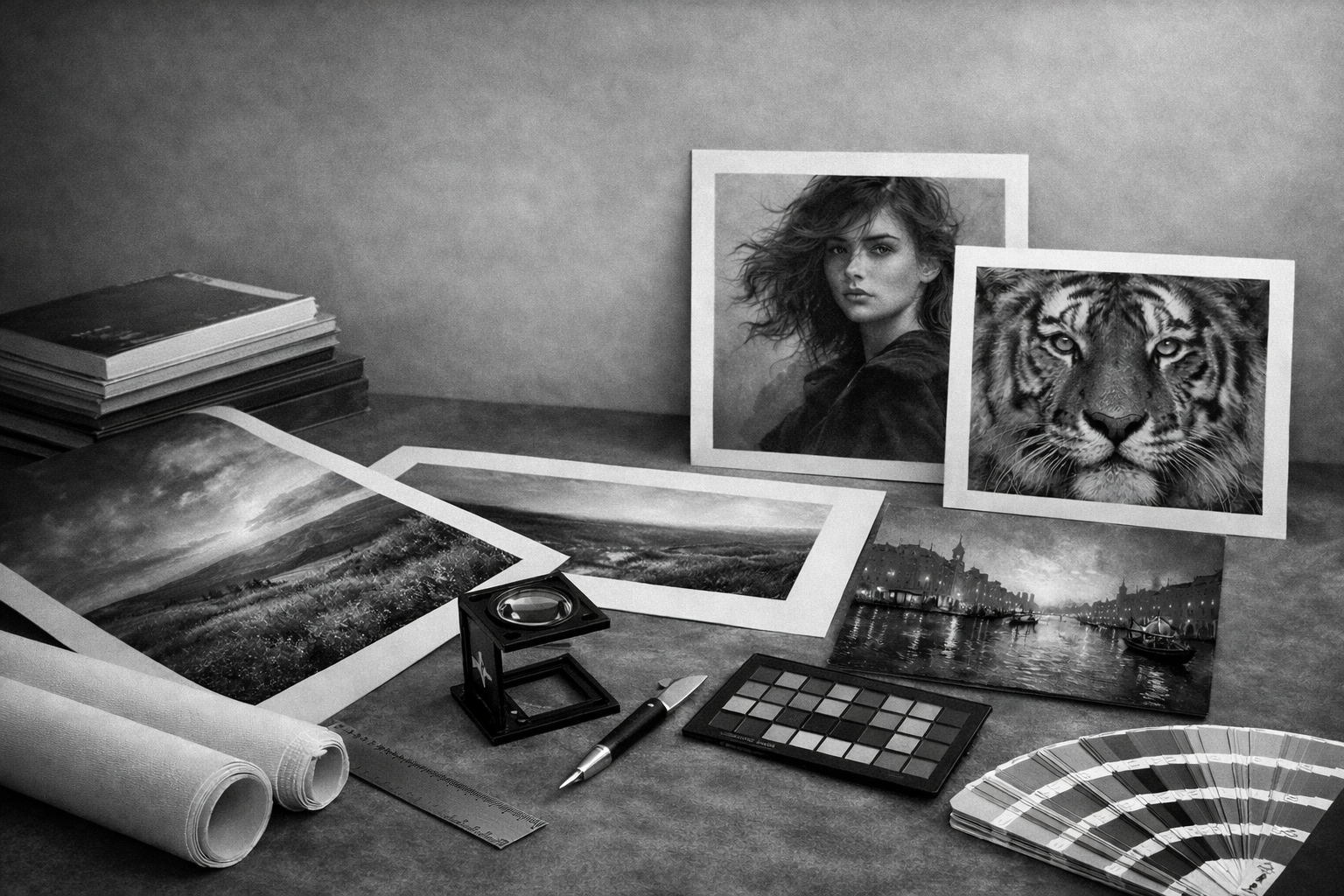 Professional giclee printing service across London and Home Counties