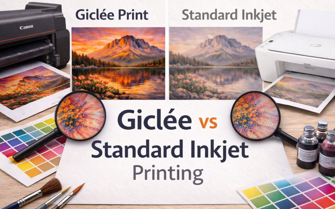 Giclee Printing v Standard Inkjet